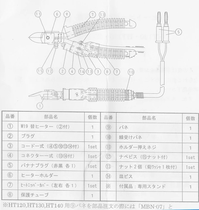 Japanese Imported Quick Force MERRY Electric Heating Scissors HT200 High-temperature Heating Cutting Plastic Water Nozzle Pliers