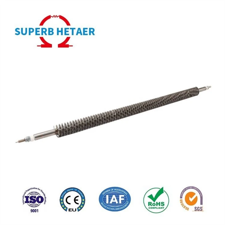 Round fins heater tube(001)