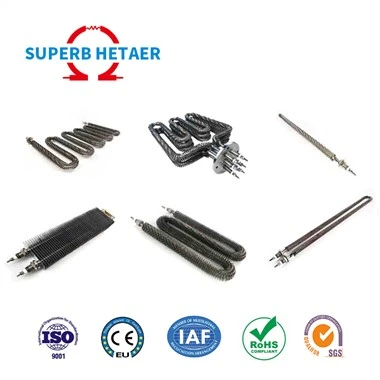 415v 750w Dwat Finned Echafodaj Air Chofaj Pou Echanj Chalè